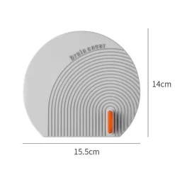 Minimalistisches Abfluss-Abdeckpad - Wasserstopper für Waschbecken und Wanne