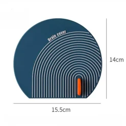 Minimalistisches Abfluss-Abdeckpad - Wasserstopper für Waschbecken und Wanne