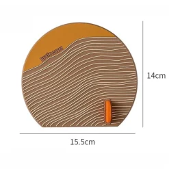 Minimalistisches Abfluss-Abdeckpad - Wasserstopper für Waschbecken und Wanne