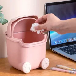 Mini-Mülleimer - Lazy Penguin Bürodekor