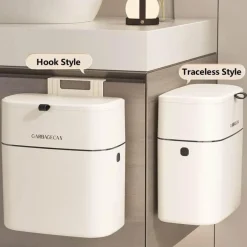 Mini-Mülleimer zum Aufhängen – platzsparender Home-Organizer