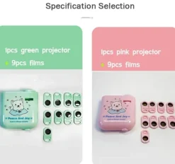 Mini-Mondprojektorlampe – Nachtlicht-Atmosphärendekor