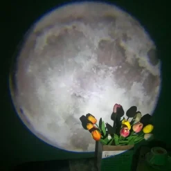 Mini-Mondprojektorlampe – Nachtlicht-Atmosphärendekor