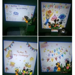 Mini-Mondprojektorlampe – Nachtlicht-Atmosphärendekor