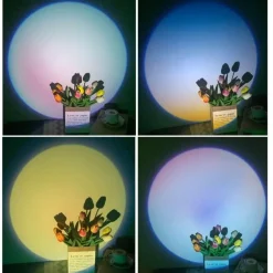 Mini-Mondprojektorlampe – Nachtlicht-Atmosphärendekor