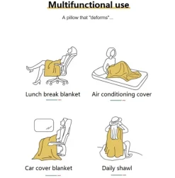 Mini-Monster-Steppkissendecke - Cozy Dreams Throw