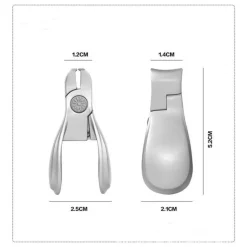 Mini-Nagelknipser aus Edelstahl – Tragbares Pflegewerkzeug