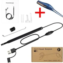 Mini-Ohrreinigungskamera – visuelles Werkzeug zur Ohrenschmalzentfernung