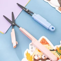 Mini-Papierschneider-Schere, faltbar, tragbar, sicheres Schneidewerkzeug