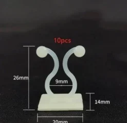 Mini-Pflanzen-Wandclips – selbstklebende Pflanzenhalter für den Innenbereich