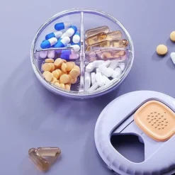 Mini-Pillen-Organizer für die Reise – versiegeltes Medikamentenetui
