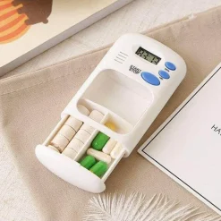 Mini-Pillen-Organizer-Timer – Medikamenten-Erinnerungsbox