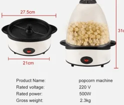 Mini-Popcornmaschine – Maschine für ölgepoppte Snacks