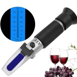 Mini-Refraktometer - Brix-Tester für Saft und Wein