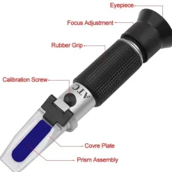 Mini-Refraktometer - Brix-Tester für Saft und Wein