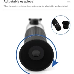 Mini-Refraktometer - Brix-Tester für Saft und Wein