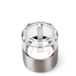 Mini-Salz- und Pfeffermühle aus Edelstahl – kompakte Küchengewürzmühle für frische Kräuter