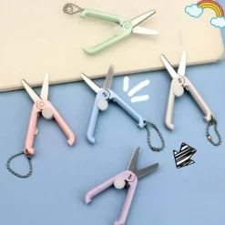 Mini-Schlüsselanhänger-Schere – Kompaktes Schneidewerkzeug für die Tasche