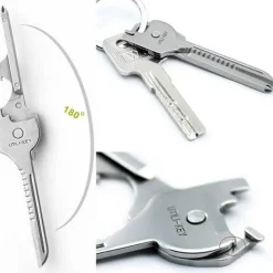 Mini-Schlüsselanhänger-Taschenwerkzeug – All-in-One-Multifunktionsgerät