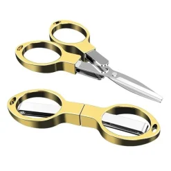 Mini-Schlüsselanhänger-Werkzeug aus rostfreiem Edelstahl – tragbares Scheren-Gadget