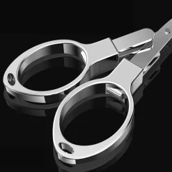 Mini-Schlüsselanhänger-Werkzeug aus rostfreiem Edelstahl – tragbares Scheren-Gadget