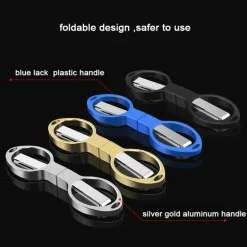 Mini-Schlüsselanhänger-Werkzeug aus rostfreiem Edelstahl – tragbares Scheren-Gadget