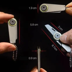 Mini-Schraubendreher-Schlüsselanhänger-Set – Kompaktes Reparaturwerkzeug-Set