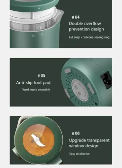 Mini-Sojamilchbereiter – Kompakter Mixer für Nussmilch