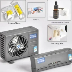 Mini-Solar-Autodiffusor – Umweltfreundlicher Aromatherapie-Lufterfrischer