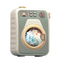 Mini-Spielzeug-Waschmaschinen-Spielset – drehbares Kinderspielzeug