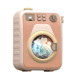 Mini-Spielzeug-Waschmaschinen-Spielset – drehbares Kinderspielzeug