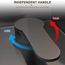 Mini-Spüle aus Edelstahl – Versteckte Tassenspüle