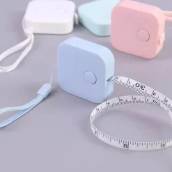 Mini-Taschenbandmaß - Buntes tragbares Messwerkzeug