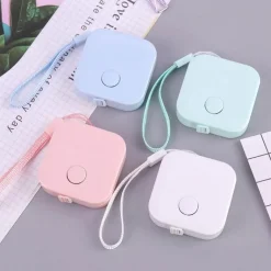 Mini-Taschenbandmaß - Buntes tragbares Messwerkzeug
