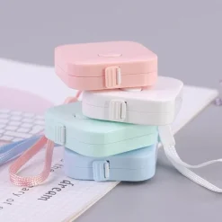 Mini-Taschenbandmaß - Buntes tragbares Messwerkzeug