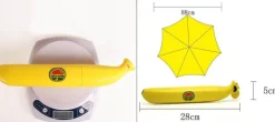 Mini-Taschenschirm – Kompakter Reise-Bananenschirm
