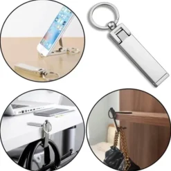 Mini-Telefonhalter-Schlüsselanhänger – Clip-Zubehör für mehr Komfort