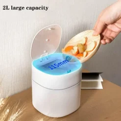 Mini-Tischmülleimer - Kompakter Büroabfalleimer