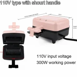 Mini-Toast-Press-Grill – Antihaft-Frühstückszubereiter