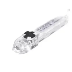 Mini-USB-aufladbare LED-Schlüsselanhänger-Taschenlampe - Kompaktes tragbares Licht