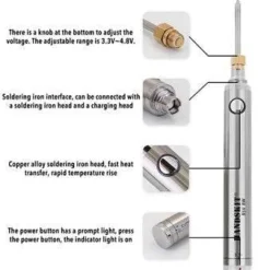 Mini-USB-Lötkolben – Digitales Präzisionsschweißwerkzeug