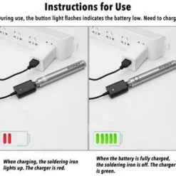 Mini-USB-Lötkolben – Digitales Präzisionsschweißwerkzeug