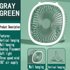 Mini-USB-Luftkühler-Nachtlampe – Kompaktes Haushaltsgerät