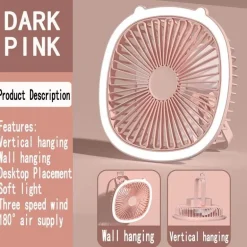 Mini-USB-Luftkühler-Nachtlampe – Kompaktes Haushaltsgerät