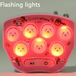 Mini-Whac-a-Mole-Schlüsselanhänger-Spielzeug – lustiges Taschenspiel