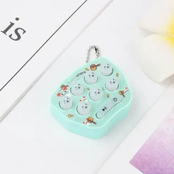 Mini-Whac-a-Mole-Schlüsselanhänger-Spielzeug – lustiges Taschenspiel