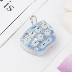 Mini-Whac-a-Mole-Schlüsselanhänger-Spielzeug – lustiges Taschenspiel