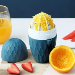 Mini-Zitruspresse – Tragbare Orangen-Zitronenpresse