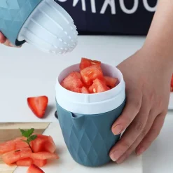 Mini-Zitruspresse – Tragbare Orangen-Zitronenpresse