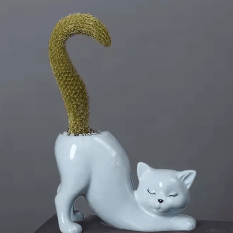 Miyakō Tailspring Planter – Stilvoller Indoor-Gartenbehälter